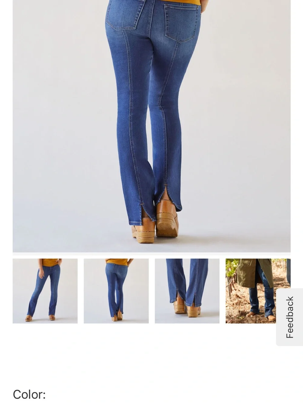 Women's Asset Management Demi Bootcut Jeans Size 2 High Rise - Picture 2 of 12